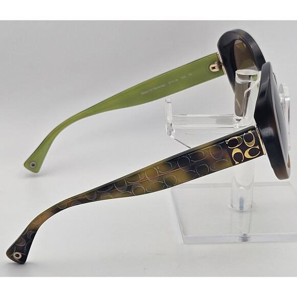 Coach HC8002 Victoria Sunglasses Frames Only Tortoiseshell Green 57-16-135 K7 main image 5